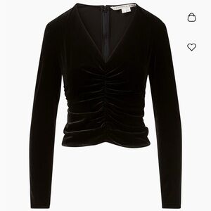 Veronica Beard Pelona Velvet Top